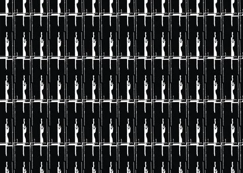 Vector texture background, seamless pattern. Hand drawn, black, white colors. Stock Illustration