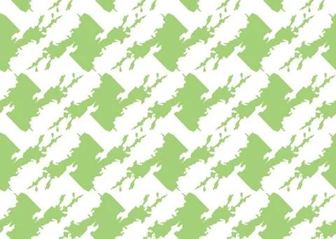 Vector texture background, seamless pattern. Hand drawn, green, white colors. Illustrazione stock