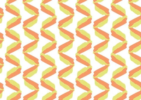 Vector texture background, seamless pattern. Hand drawn, yellow, orange, whit Stock Illustration