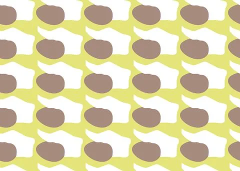 Vector texture background, seamless pattern. Hand drawn, yellow, brown, white Stock Illustration
