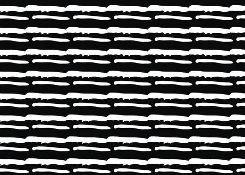 Vector texture background, seamless pattern. Hand drawn, black, white colors. Stock Illustration