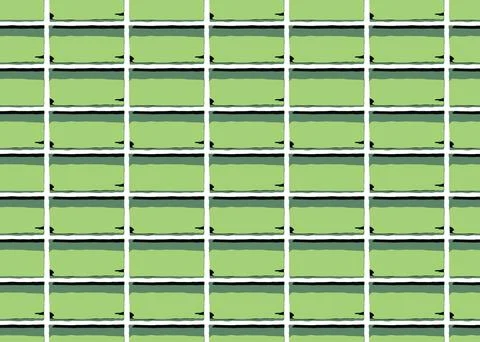 Vector texture background, seamless pattern. Hand drawn, green, black, white  Stock Illustration