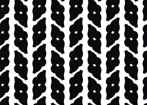 Vector texture background, seamless pattern. Hand drawn, black, white colors. Stock Illustration