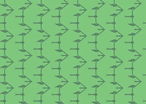 Vector texture background, seamless pattern. Hand drawn, green colors. Stock Illustration