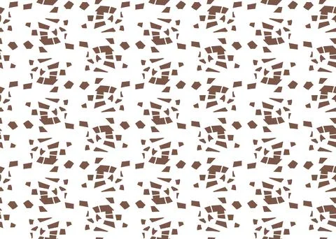 Vector texture background, seamless pattern. Hand drawn, brown, white colors. Stock Illustration