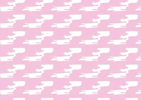 Vector texture background, seamless pattern. Hand drawn, pink, white colors. Illustrazione stock