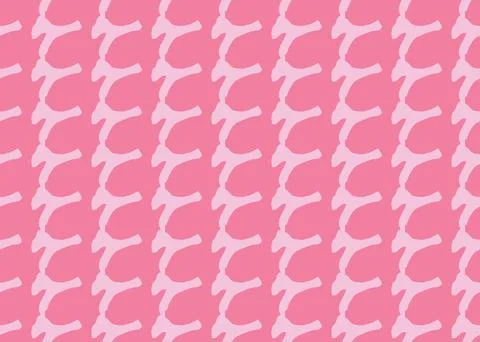 Vector texture background, seamless pattern. Hand drawn, pink colors. Stock Illustration