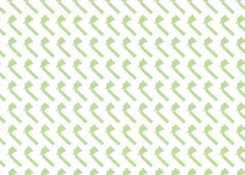 Vector texture background, seamless pattern. Hand drawn, green, white colors. Stock Illustration