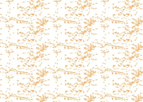 Vector texture background, seamless pattern. Hand drawn, orange, white colors Stock Illustration