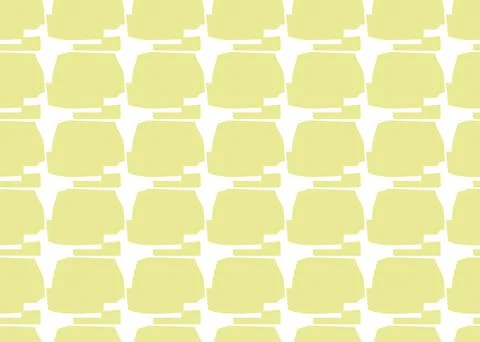 Vector texture background, seamless pattern. Hand drawn, yellow, white colors Stock Illustration