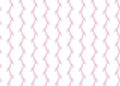 Vector texture background, seamless pattern. Hand drawn, pink, white colors. Stock Illustration