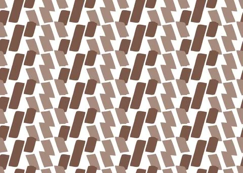 Vector texture background, seamless pattern. Hand drawn, brown, white colors. Stock Illustration