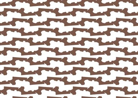 Vector texture background, seamless pattern. Hand drawn, brown, white colors. Illustrazione stock