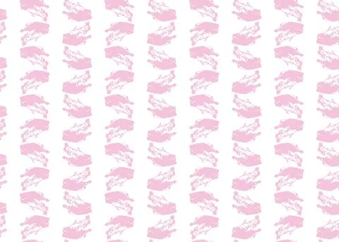 Vector texture background, seamless pattern. Hand drawn, pink, white colors. Stock Illustration