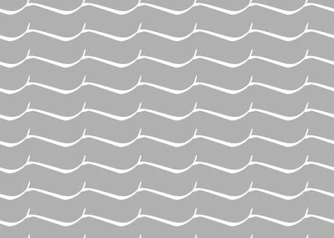 Vector texture background, seamless pattern. Hand drawn, grey, white colors. Stock Illustration