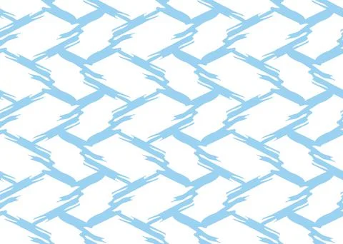 Vector texture background, seamless pattern. Hand drawn, blue, white colors. Illustrazione stock