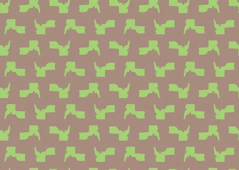 Vector texture background, seamless pattern. Hand drawn, brown, green colors. Stock Illustration