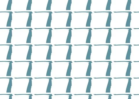 Vector texture background, seamless pattern. Hand drawn, blue, white colors. Stock Illustration