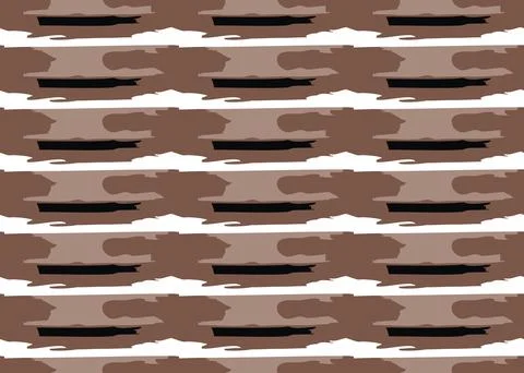 Vector texture background, seamless pattern. Hand drawn, brown, black, white  Stock Illustration