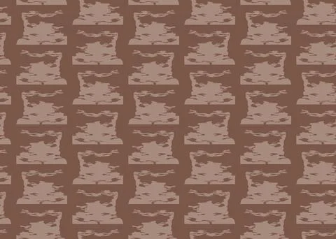 Vector texture background, seamless pattern. Hand drawn, brown colors. Stock Illustration