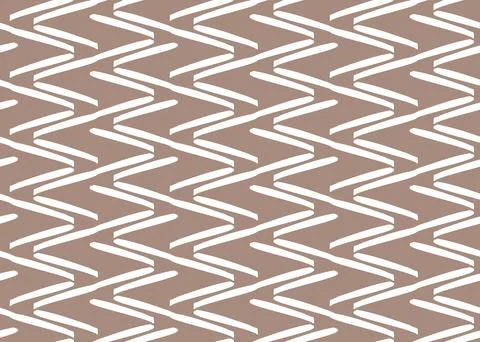Vector texture background, seamless pattern. Hand drawn, brown, white colors. Illustrazione stock
