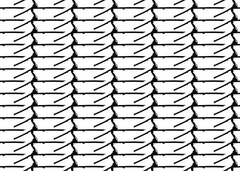 Vector texture background, seamless pattern. Hand drawn, black, white colors. Stock Illustration
