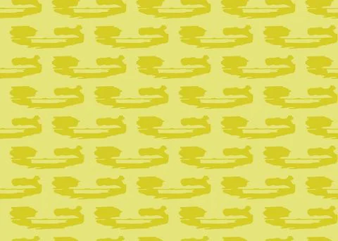 Vector texture background, seamless pattern. Hand drawn, yellow colors. Stock Illustration
