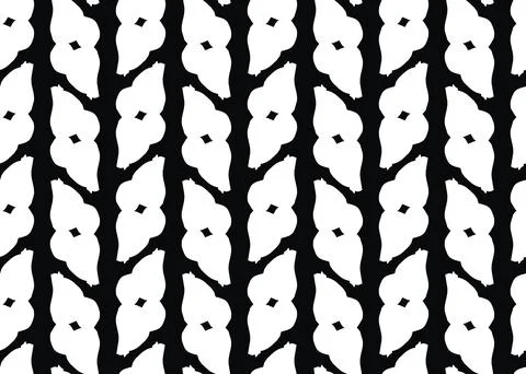Vector texture background, seamless pattern. Hand drawn, black, white colors. Stock-Illustration