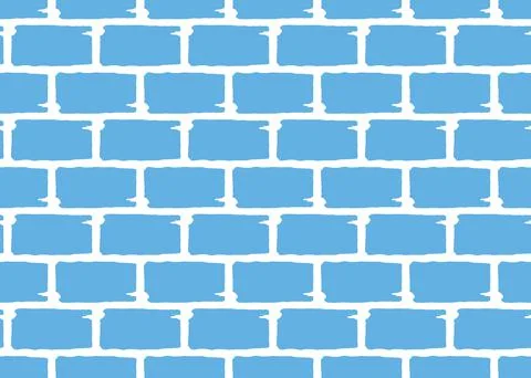 Vector texture background, seamless pattern. Hand drawn, blue, white colors. Stock Illustration