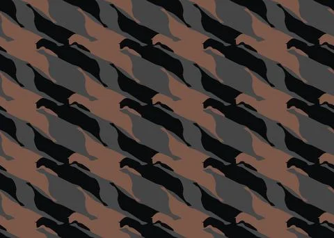 Vector texture background, seamless pattern. Hand drawn, grey, brown, black c Stock Illustration