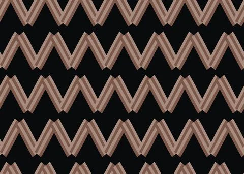 Vector texture background, seamless pattern. Hand drawn, brown, black colors. Stock Illustration