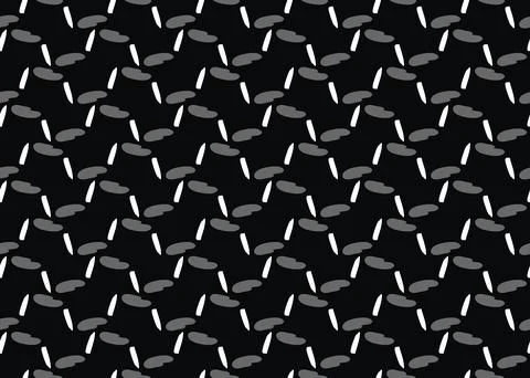 Vector texture background, seamless pattern. Hand drawn, black, grey, white c Stock Illustration