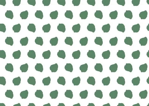 Vector texture background, seamless pattern. Hand drawn, green, white colors. Stock Illustration