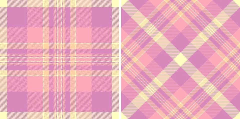 Vector texture background of textile fabric check with a pattern tartan sea.. イラスト素材