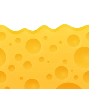 Vector Texture of Cheese Stock Illustration