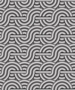 Vector texture. Element of intertwined iron rods. Braided cable vector seamle 스톡 일러스트