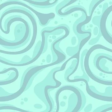 Vector texture of flowing blue water on a faded background. Pattern for Illustrazione stock