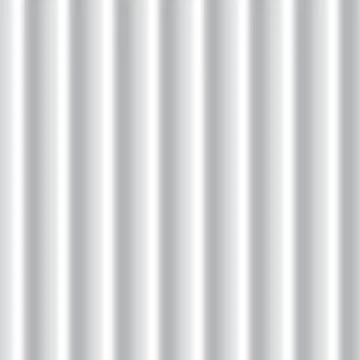 The vector texture of gray metal and corrugated materials forms a unique Illustrazione stock