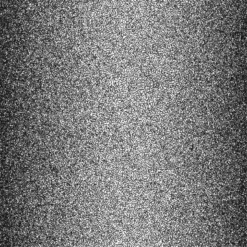 Vector texture of many small circles. Black square Stock Illustration