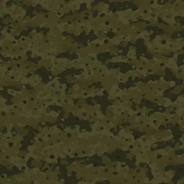 Vector texture military digital green olive camouflage seamless pattern Stock Illustration