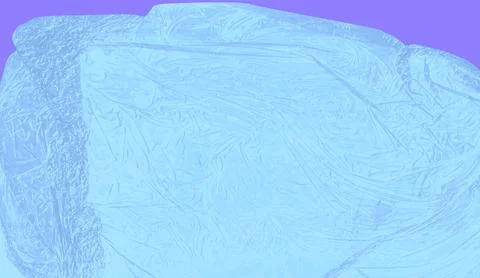 Vector texture of plastic film on blue background Stock Illustration