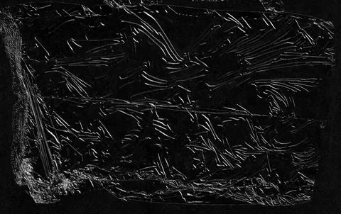 Vector texture of plastic film on dark background Stock Illustration