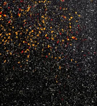 Vector texture splatters Stock Illustration