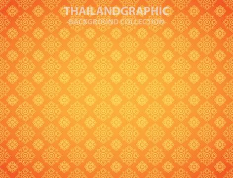 Vector thai ethnic decorative elements vector. Stock Illustration