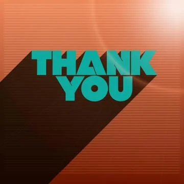 Vector thank you Stock Illustration