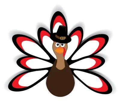 Vector Thanksgiving Turkey Stock-Illustration