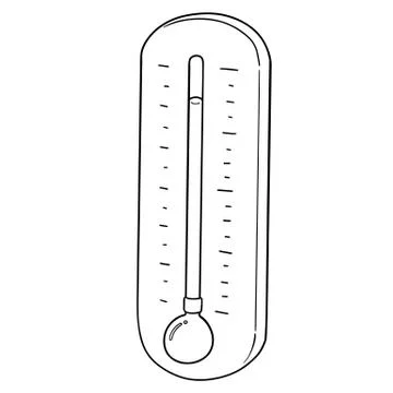 Vector of thermometer Stock Illustration