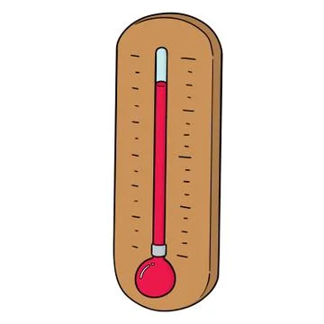 Vector of thermometer Stock Illustration