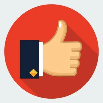 Vector thumb up icon Stock Illustration
