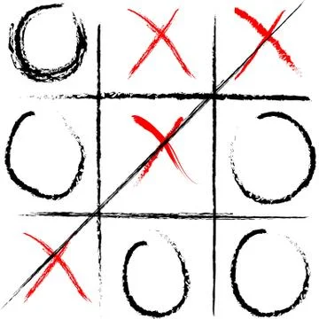 Vector tic tac toe Stock-Illustration